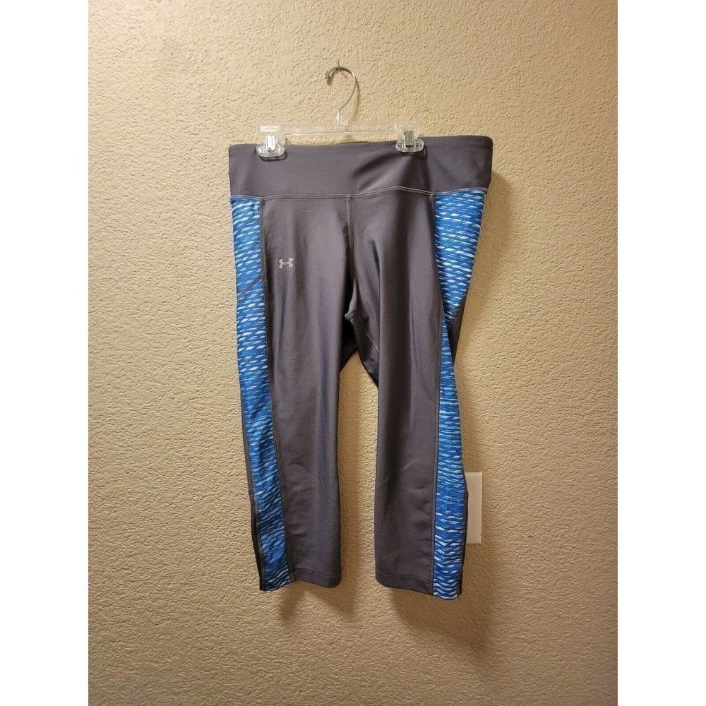 Under Armour Blue And Gray Cropped Leggings